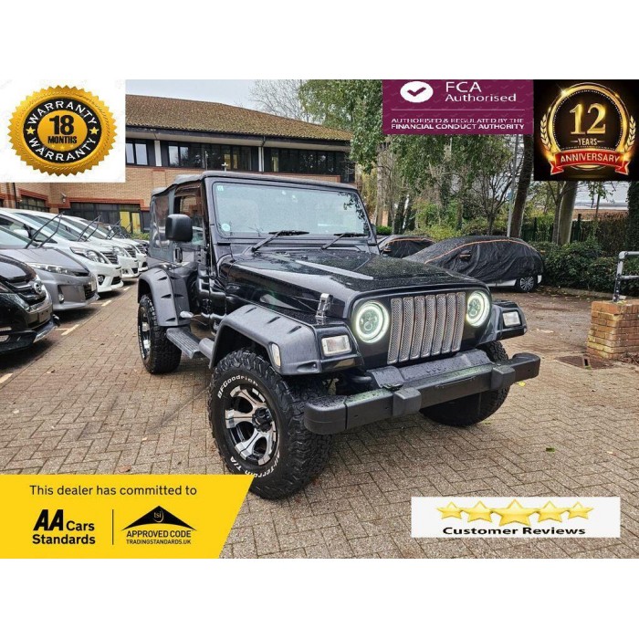 2007 BLACK Jeep Wrangler WARR...