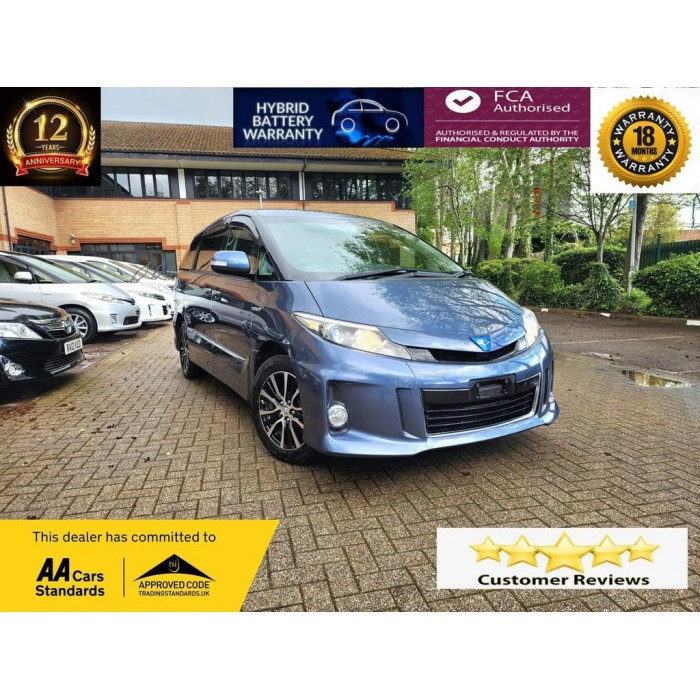 2013 Blue Toyota Estima WARRAN...