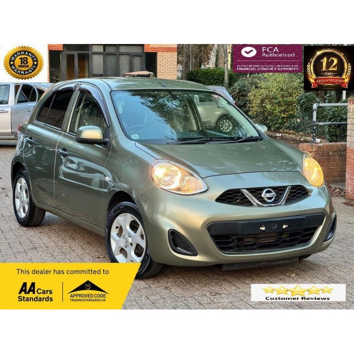 2013 Green Nissan Micra WARRA...
