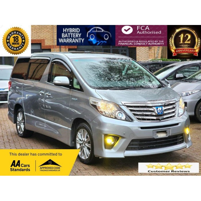 2013 Silver Toyota Alphard WA...