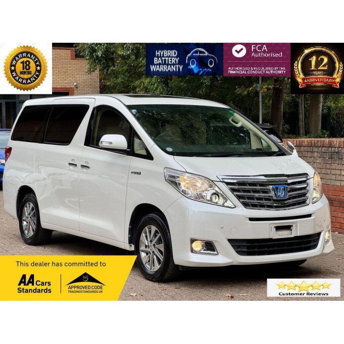 2014 WHITE Toyota Alphard Bei...