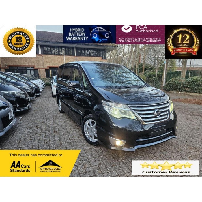 2015 Black Nissan Serena WARRA...
