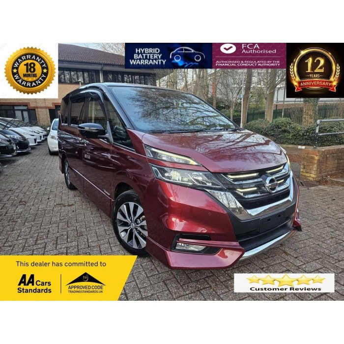 2017 Red Nissan Serena WARRAN...