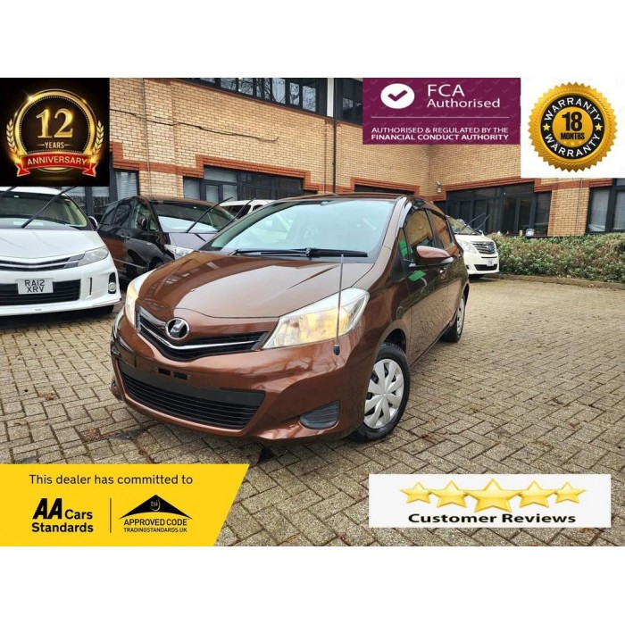 2012 Toyota Yaris Brown WARRA...
