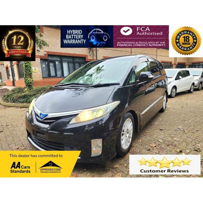 Toyota Estima BLACK WARRANT...
