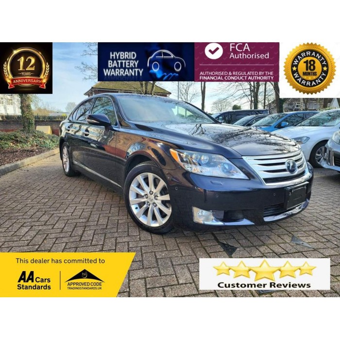2012 Lexus LS 600H 18M WARRAN...