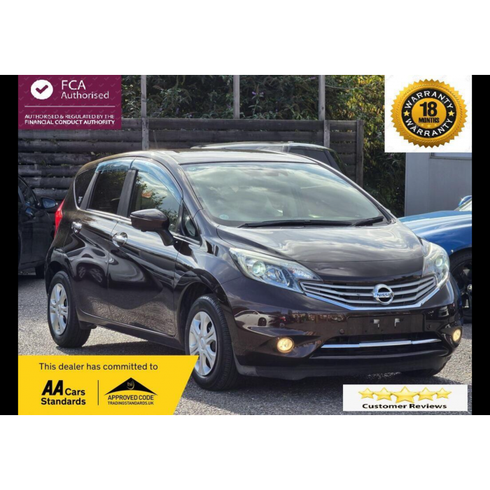 2016 Nissan Note 18M WARANTY,L...