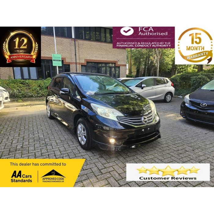 2013 Nissan Note 15M WARRANTY,...