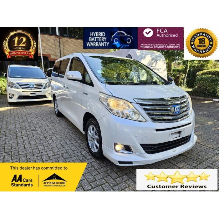 2012 Toyota Alphard WARRANTED...
