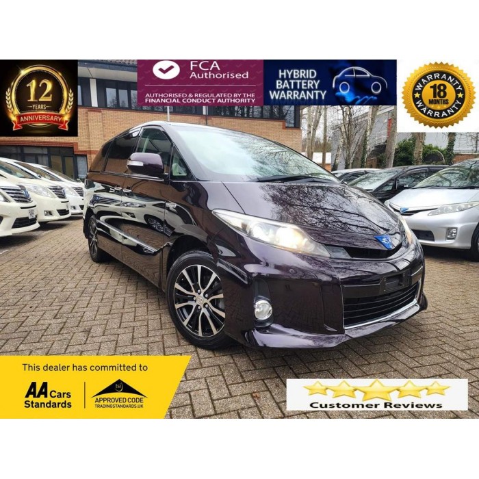 2013 Toyota Estima MAROON FAC...