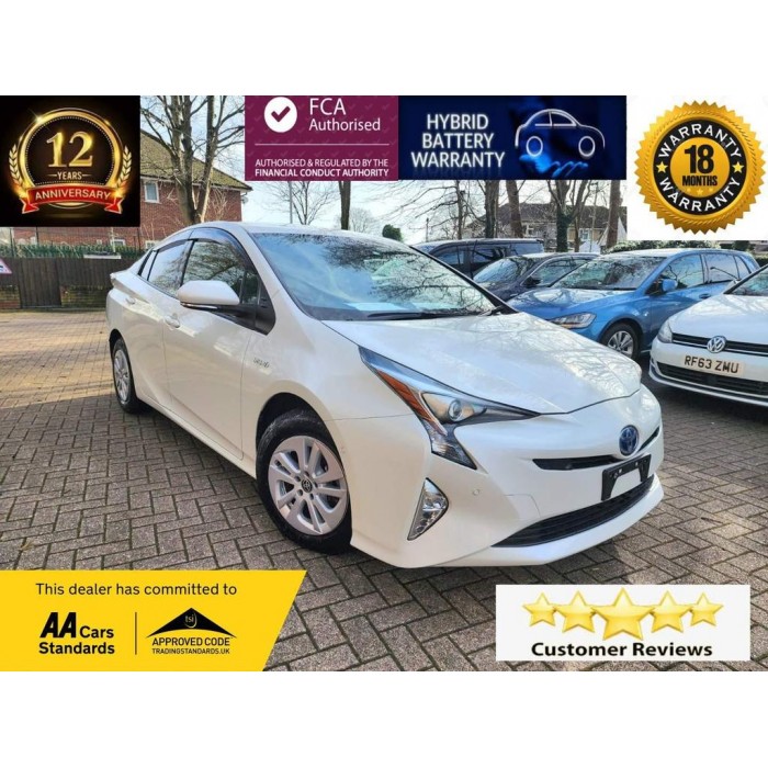 2018 Toyota Prius White EURO 6, 1...