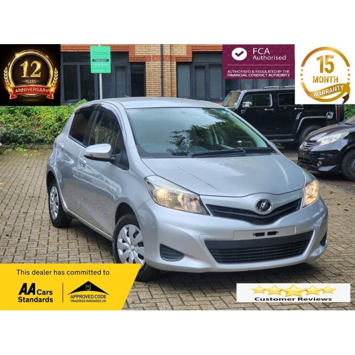 2012 Toyota Yaris 15M WARRANT...