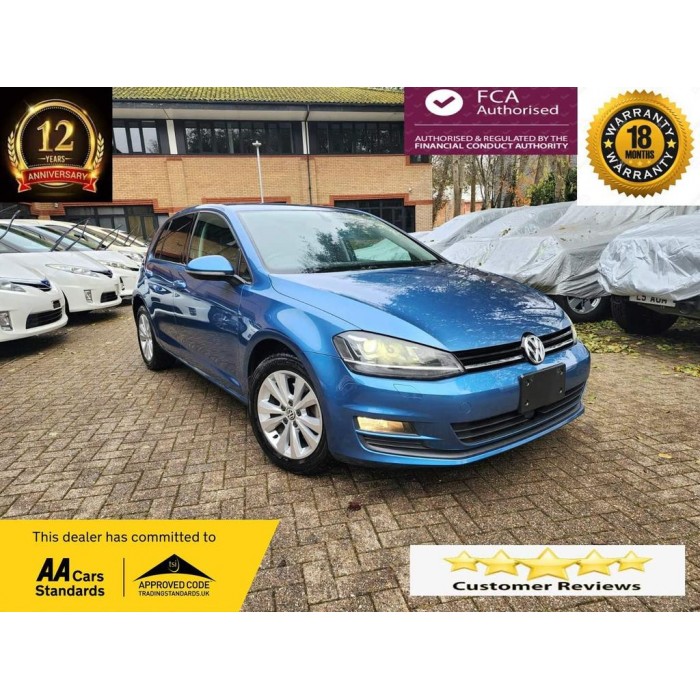 2013 Blue Volkswagen Golf 18M WA...