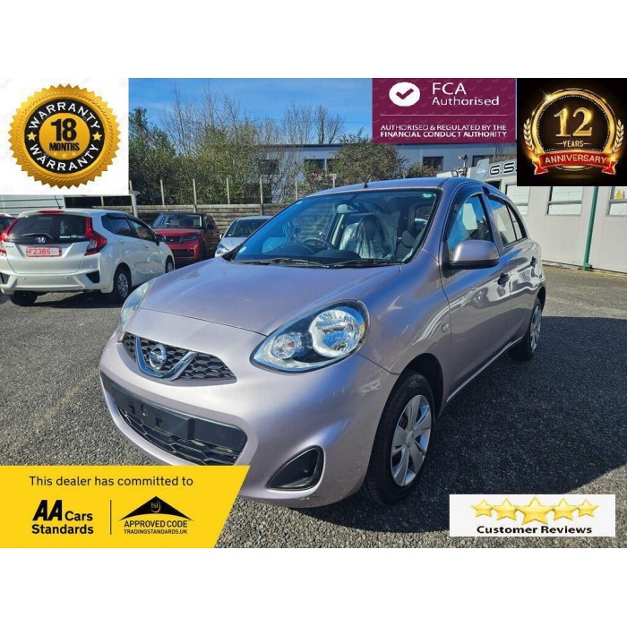 2015 Nissan Micra 18M WARRANT...