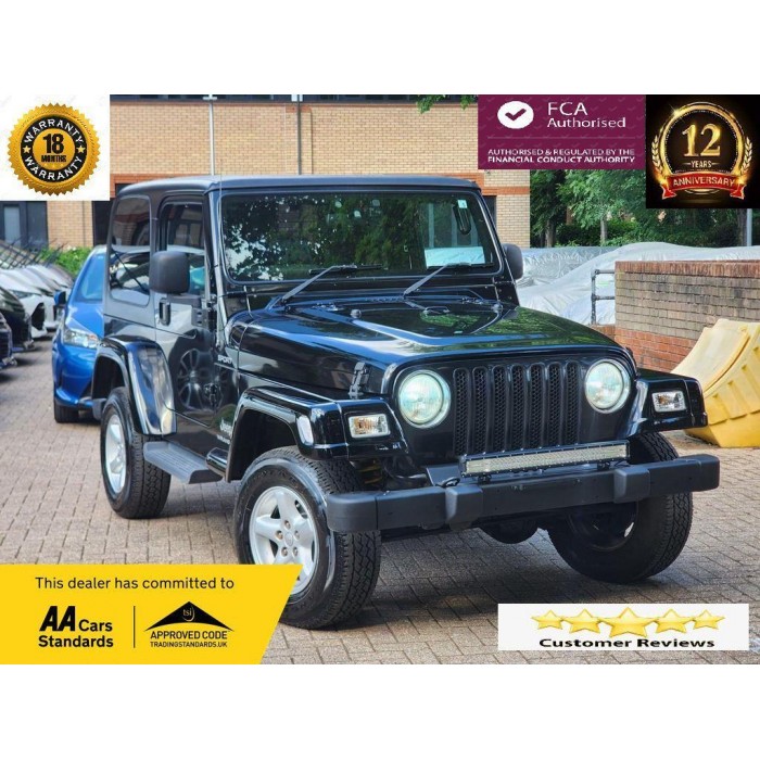 2004 Jeep Wrangler WARRANTED ...