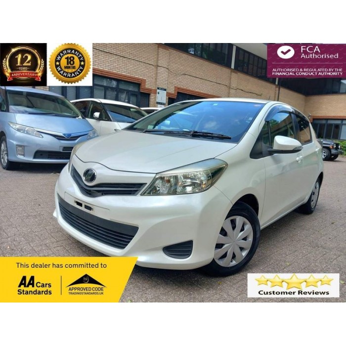 2012 TOYOTA YARIS WHITE BLUE ...